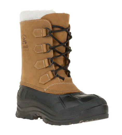 Kamik Winterstiefel Alborg (Nubukleder, wasserdicht) hellbraun Herren