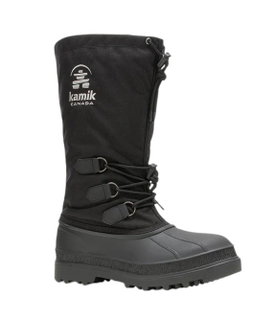 Kamik Winterstiefel Canuck (Denier-Nylon, wasserdicht) schwarz Herren