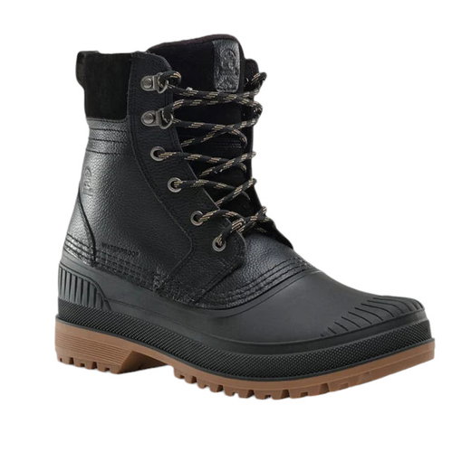 Kamik Winterstiefel Hemlock (Leder, wasserdicht) schwarz Herren