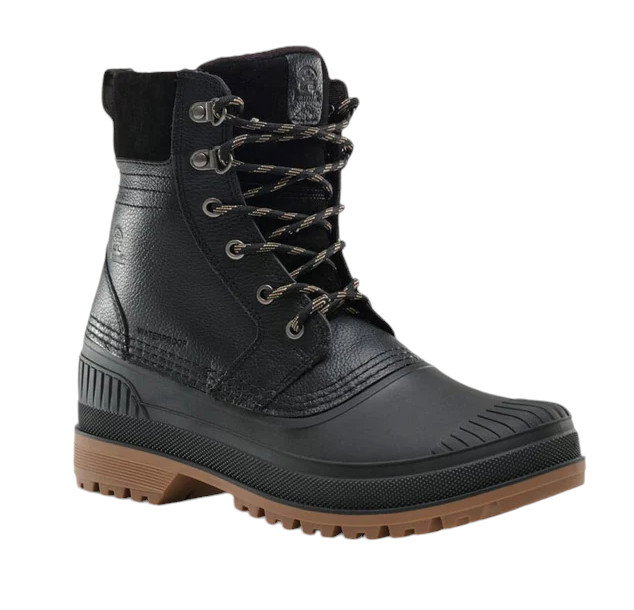 Kamik Winterstiefel Hemlock (Leder, wasserdicht) schwarz Herren