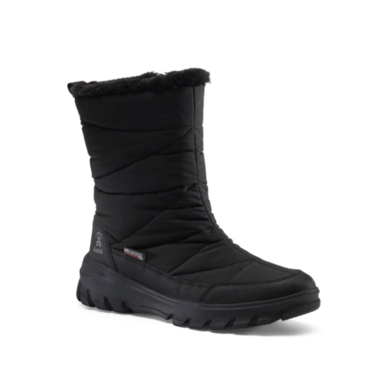 Kamik Winter Boots Snowdon Zip (Nylon, waterproof) black ladies