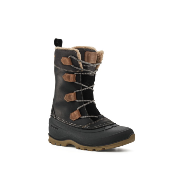 Kamik Winter Boots Snowgem 2 (Nubuck Leather, Waterproof) Black Ladies