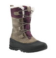 Kamik Winterstiefel Snowgem (Leder, Nylon, wasserdicht) braun/violett Damen