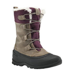 Kamik Winterstiefel Snowgem (Leder, Nylon, wasserdicht) braun/violett Damen