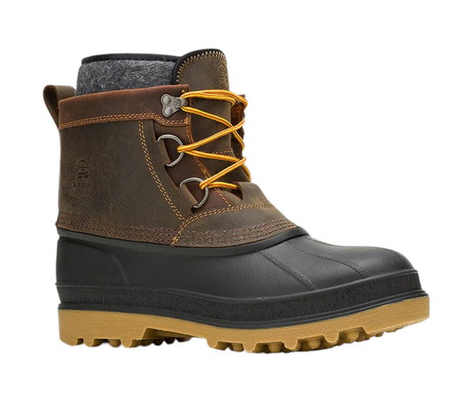 Kamik Winterstiefel William LO (Leder, wasserdicht) gauchobraun/schwarz Herren