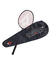Karakal Badmintonschläger BN 60 FF (60g/sehr kopflastig/sehr flexibel) 2023 schwarz - besaitet -