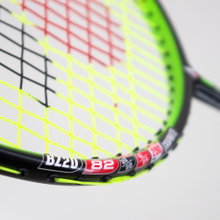 Karakal Badmintonschläger Black Zone 20 (82g/ausgewogen) schwarz/grün - besaitet -