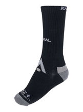 Karakal Indoor Sock X2+ Mid-Calf black/grey - 1 pair