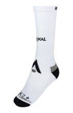 Karakal Indoorsocke X2+ MId-Calf weiss/schwarz - 1 Paar