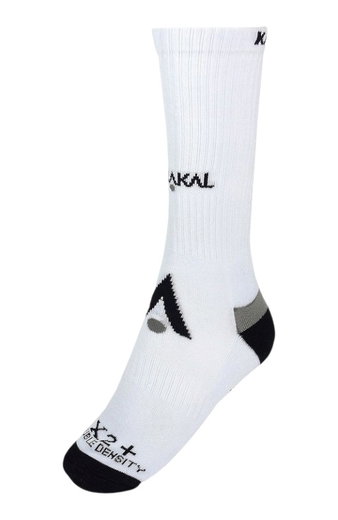 Karakal Indoorsocke X2+ MId-Calf weiss/schwarz - 1 Paar