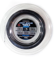 Karakal Squash String Hot Zone Braided 120 (Power+Control) 1.20mm black 110m roll