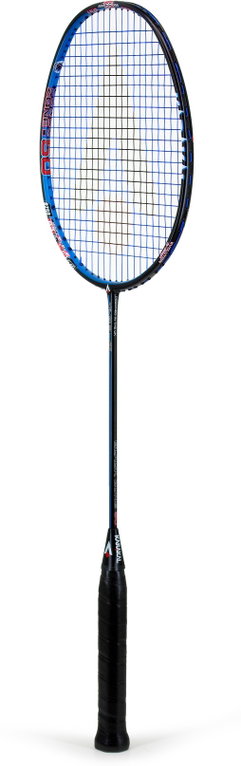 Karakal Badmintonschläger Black Zone 50 (83g/ausgewogen) schwarz/blau - besaitet -