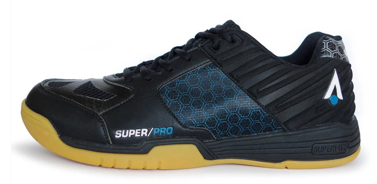 Karakal Badmintonschuhe Super-Pro Court schwarz/blau Herren
