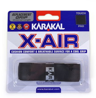 Karakal Basisband X-Air (hohe Schweißabsorption) 1.6mm schwarz - 1 Stück