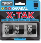 Karakal Overgrip X-Tak 0.6mm schwarz 3er
