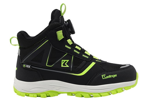 Kastinger Wander-Freizeitschuhe Wenger Mid XT KTX (wasserdich) schwarz/lime Kinder (33-35)