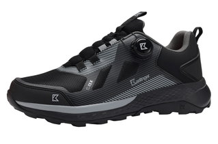 Kastinger Wanderschuhe LH-Lengtal Low XT KTX (BOA-Schnürsystem, wasserdicht) schwarz/grau Herren
