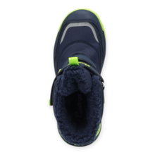 Kastinger Winter Boots UT-Arctica MID V KTX (waterproof, warm lining) navy blue/lime children (size 32-35)