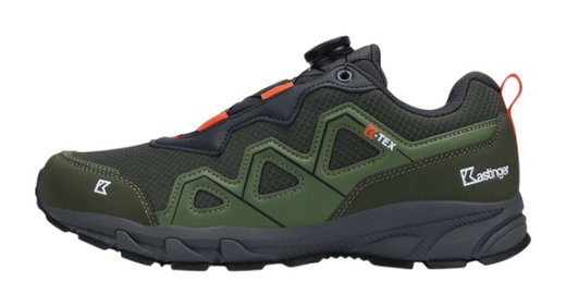 Kastinger Hiking Shoes FS-Superhiker Low XT KTX (Quick-lacing system, waterproof) olive/flame men's