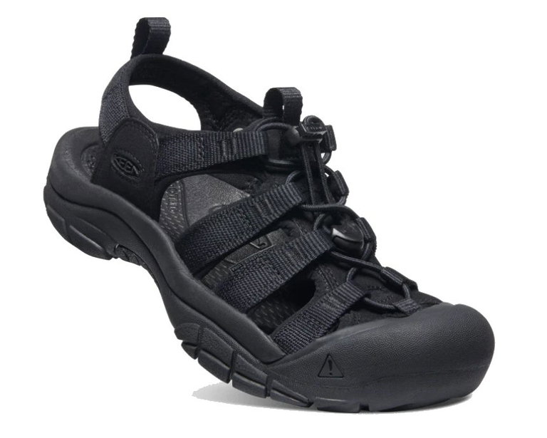 Keen Sandale Newport H2 (schnelltrocknendes, Schnellschnürsystem mit Klettverschluss) schwarz Damen