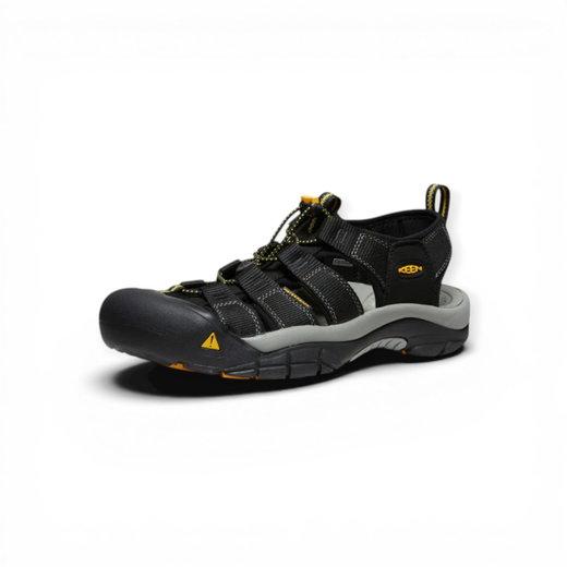 Keen Sandale Newport H2 (Schnellschnürsystem, schnelltrocknendes) schwarz Herren