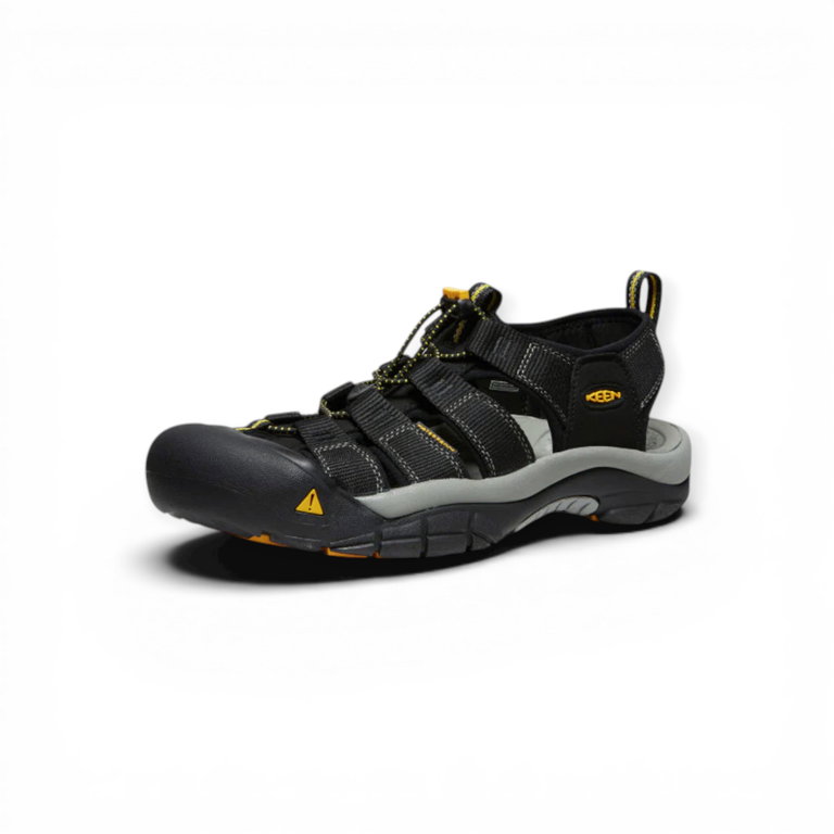 Keen Sandale Newport H2 (Schnellschnürsystem, schnelltrocknendes) schwarz Herren