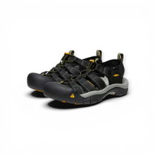 Keen Sandale Newport H2 (Schnellschnürsystem, schnelltrocknendes) schwarz Herren