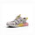 Keen Sandale Whisper Lite (Schnellschnürsystem, für leichte Wanderungen) grau/gelb/rosa Damen