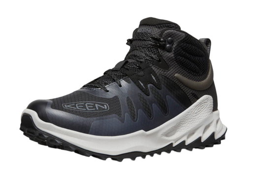 Keen Zionic Mid WP Hiking Shoes (Trail, waterproof) black/steel grey men's