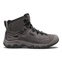 Męskie buty trekkingowe Targhee IV Mid WP (skóra nubukowa, wodoodporne) ciemnoszare/czarne