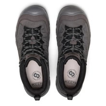 Męskie buty trekkingowe Targhee IV Mid WP (skóra nubukowa, wodoodporne) ciemnoszare/czarne