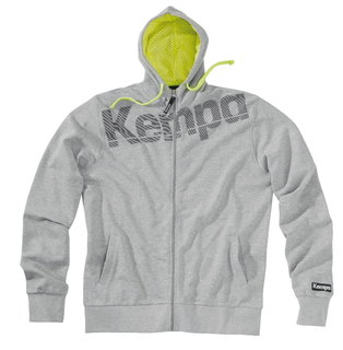 Kempa Core Grey Men's Hooded Jacket