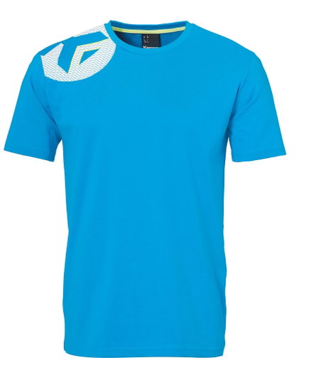 Kempa Sport-Tshirt Core 2.0 Basic (100% Baumwolle) hellblau Herren