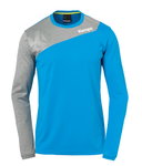 Kempa Sport-Langarmshirt Core 2.0 (100% Polyester) hellblau Herren
