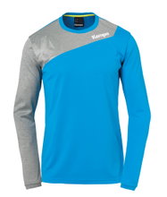 Kempa Sport Long Sleeve Shirt Core 2.0 (100% Polyester) Light Blue Men
