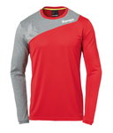 Kempa Sport-Langarmshirt Core 2.0 (100% Polyester) rot Herren