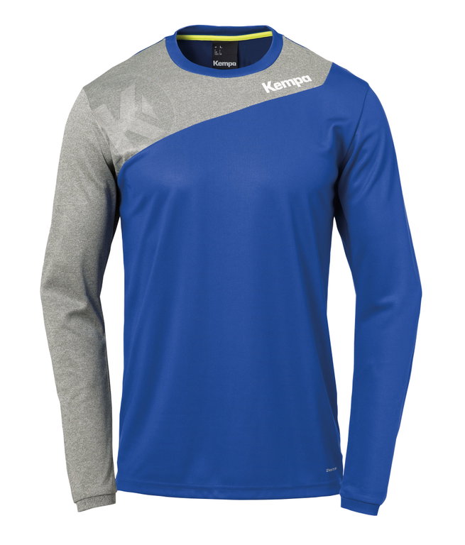 Kempa Sport-Langarmshirt Core 2.0 (100% Polyester) dunkelblau Herren