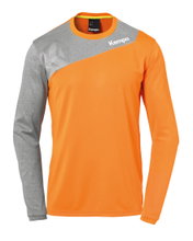 Kempa Sport Long Sleeve Shirt Core 2.0 (100% Polyester) Orange Men