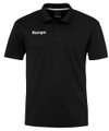 Kempa Sport-Polo Poly (100% Polyester) schwarz Herren