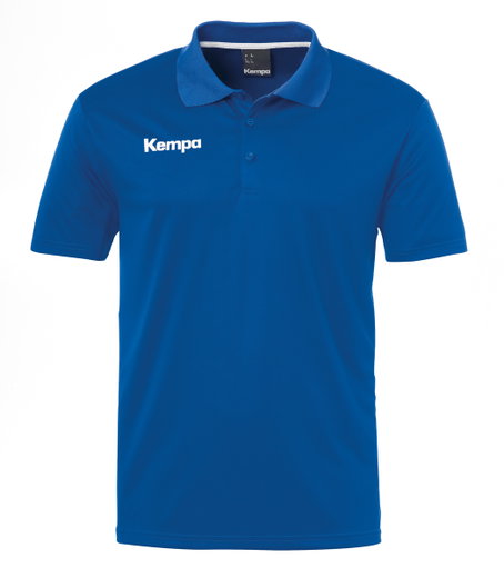 Kempa Sport-Polo Poly (100% Polyester) dunkelblau Herren