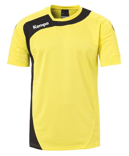 Kempa Sport T-shirt Peak (100% Polyester+Mesh) yellow Men