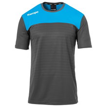 Kempa Sport Jersey Emotion 2.0 (100% Polyester) anthracite/kempablue Men