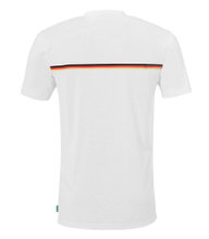 Kempa Freizeit-Tshirt Team Deutschland/Germany (Bio-Baumwolle) weiss Herren