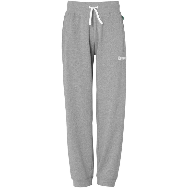Kempa Freizeithose Core 26 (mit Seitentaschen, Baumwolle) lang grau Kinder