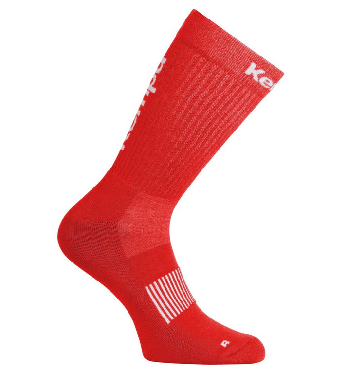 Kempa Indoorsocke Logo Classic rot/weiss - 1 Paar