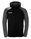 Kempa Hooded Jacket Ambition 28 (Full-Zip, 100% Polyester) black/grey Men's