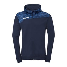 Kempa Hooded Jacket Athletics 29 (100% Polyester) navy blue Men's