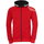 Kempa Bluza z kapturem (Hoodie) Full Zip Core 26 czerwony dziecięcy