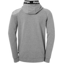 Kempa Kapuzenjacke (Hoodie) Full Zip Core 26 grau Kinder