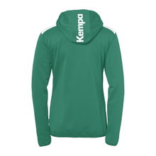 Kempa Hooded Jacket Emotion 27 Full-Zip (comfortable fit) green ladies